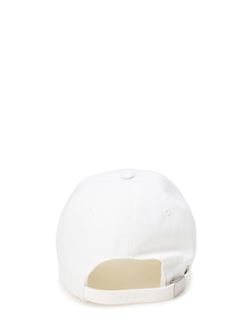 Logo Cap Hats White/Black ALEXANDER McQUEEN | 7820624105Q9060